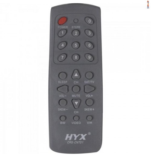 Controle Remoto Para Receptor Century Supercolor Cinza Hyx