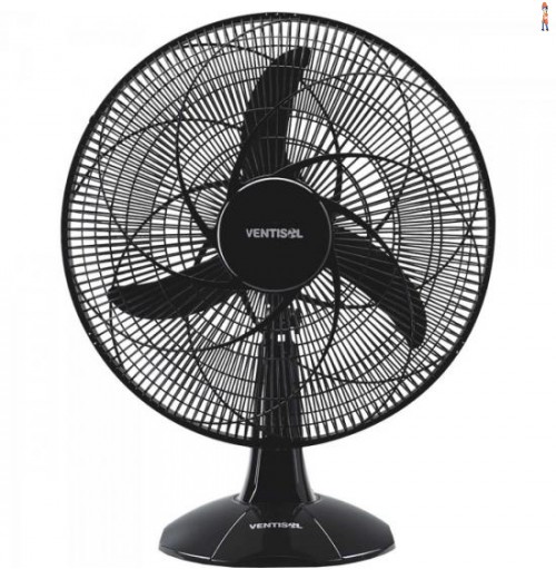 Ventilador De Mesa 50Cm 220V Notos Preto Ventisol