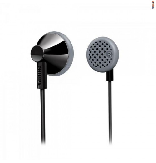 Fone De Ouvido Emborrachado Com Graves Potentes She2000/10 Preto Philips