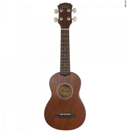Ukulele Soprano Com Capa 8134 Natural Kalani