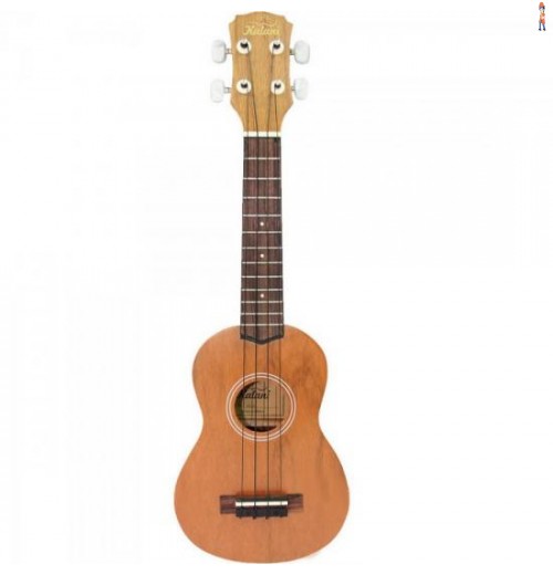 Ukulele Soprano Com Capa 8135 Natural Kalani