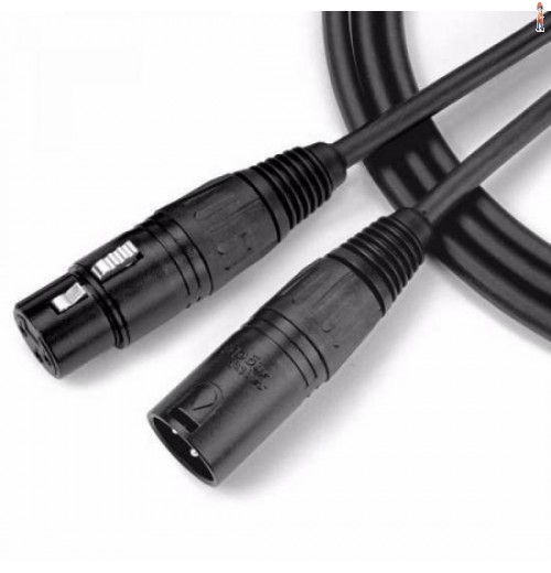 Cabo Para Microfone Ninja 4,5 Metros Xlr(M)-Xlr(F) Santo Angelo