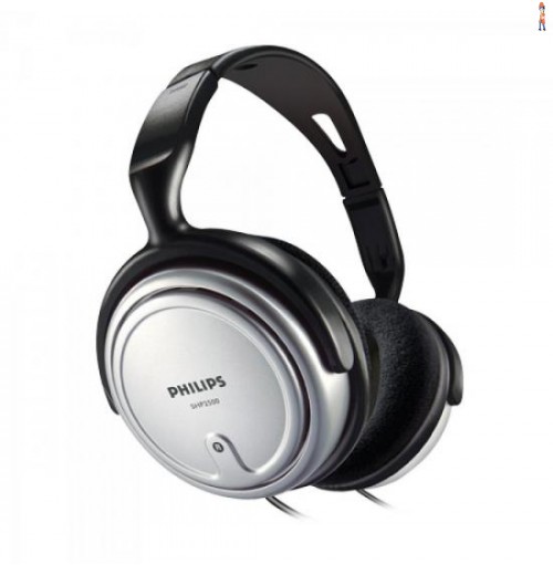 Fone De Ouvido Com Controle De Volume Shp2500/10 Preto/Prata Philips