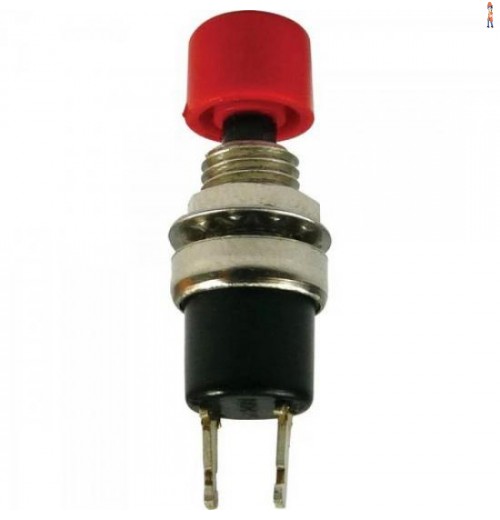 Chave Pushbutton Ps101R Vermelho N/A 1A Fusibras