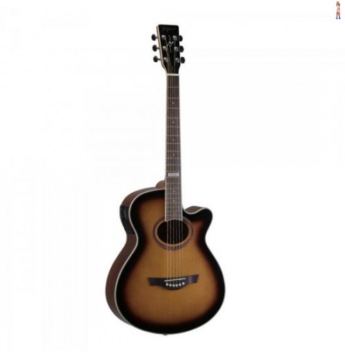 Violão Elétrico Aço Sunburst Dallas Tuner Tagima