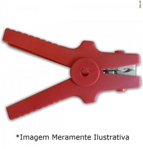 Garra Bateria Médio Gi30 Vermelho Fusibras