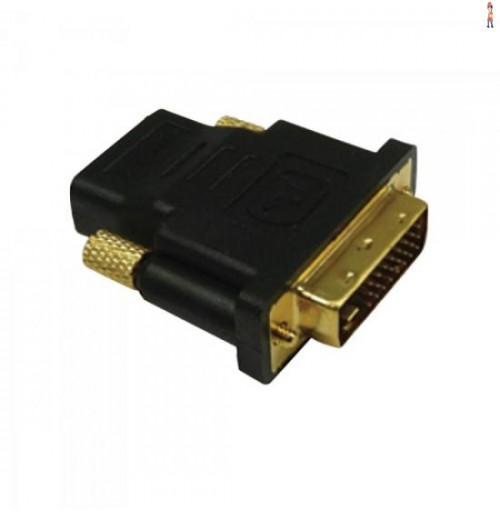 Adaptador Dvi Macho Para Hdmi Fêmea Genérico