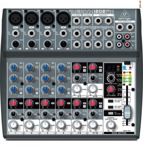 Mixer Xenyx 1202Fx 12 Entradas 110V Behringer