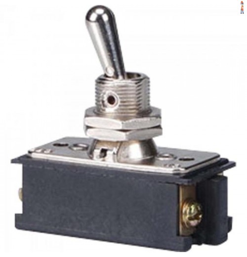 Chave Cs301C 10A 250V Alavanca Metal Monofásica Margirius