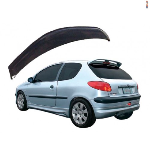 Calha de Chuva (Defletor) TGPoli p/ PEUGEOT 206/207 HATCH 01/13 2 Portas -  Cód: 20.003