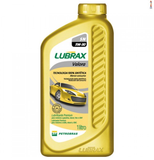 Óleo para Motor - Lubrax VALORA Sintético 1L - 5W30