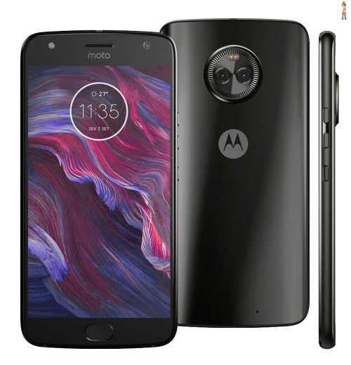 Smartphone Motorola Moto X4 XT1900 Preto com 32GB, Tela de 5.2'', Dual Chip, Android 7.1, Câmera Dual - 12 MP + 8 MP, Processador Octa-Core e 3GB RAM