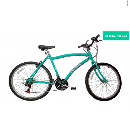 Bicicleta Monark M Bike 18 vel  Aro 26 