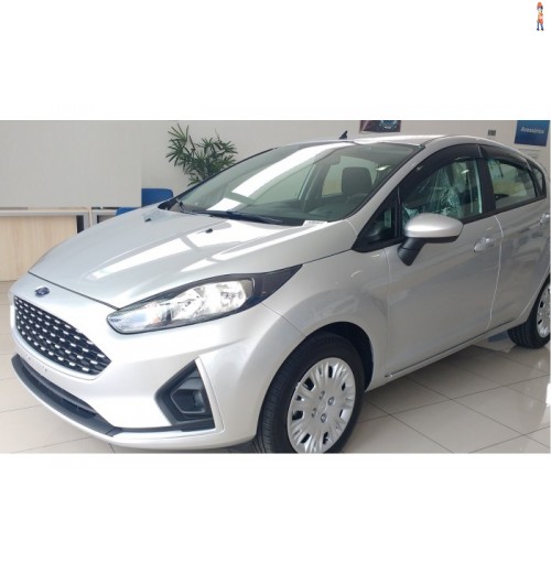 Calha de Chuva (Defletor) TGPoli p/ FORD NEW-FIESTA HATCH 11/18 4 Portas - Cód: 21.015