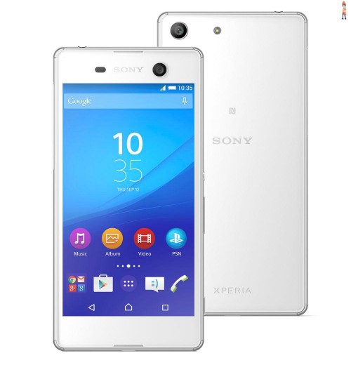Smartphone Sony Xperia M5 Dual E5643 Branco com Tela 5", Dual Chip, Câmera 21,5MP, 4G, Android 5.0 e Processador Octa-core de 64 bits e 2 GHz