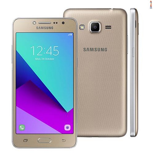 Smartphone Samsung Galaxy J2 Prime TV Dourado com 16GB, Dual Chip, Tela 5", TV Digital, Câmera 8MP, Android 6.0 e Processador Quad Core de 1.4 Ghz