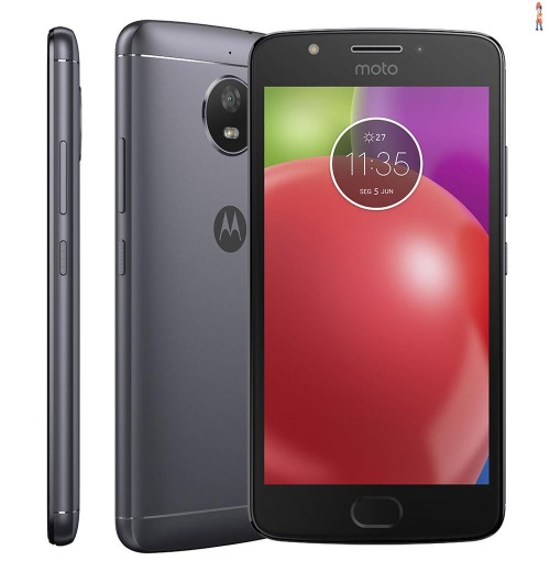 Smartphone Motorola Moto E4 XT1763 Titanium com 16GB, Tela 5'', Dual Chip, Android 7.1, 4G, Câmera 8MP, Processador Quad-Core e 2GB de RAM