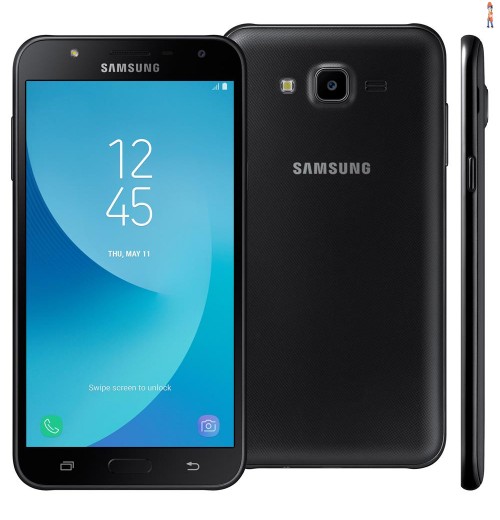 Smartphone Samsung Galaxy J7 Neo Preto com 16GB, Tela 5.5", Câmera 13MP, TV Digital HD, Dual Chip, Android, 7.0, Processador Octa Core e 2GB RAM