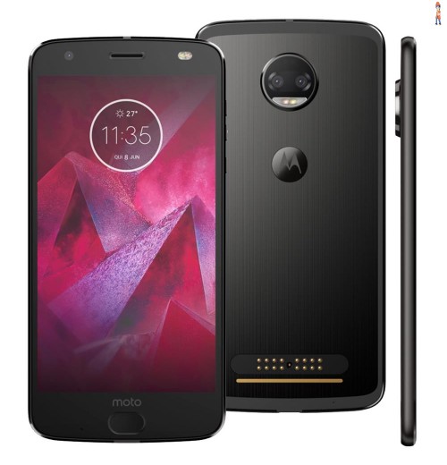 Smartphone Motorola Moto Z2 Force Edition Ônix 64GB, Tela 5.5'', Dual Chip, Câmera Traseira Dupla, Android 7.1, Processador Octa-Core e 6GB de RAM