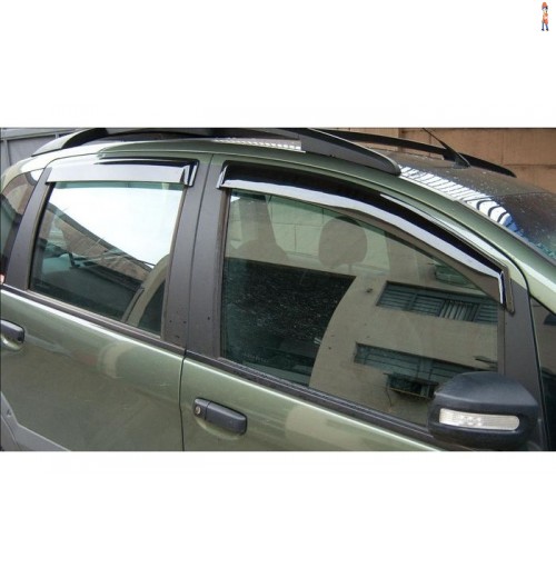 Calha de Chuva (Defletor) TGPoli p/ FIAT IDEA 05/16 4 Portas - Cód: 24.012