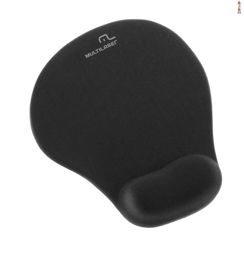 Pad Mouse com Apoio Gel Multilaser Pequeno AC021