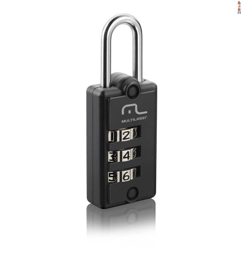 Cadeado Multilaser com Segredo - AC252