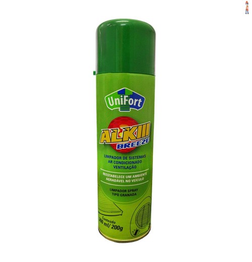 Higienizador de Ar Condicionado - UNIFORT - ALKIII BREEZE CITRUS - 300ML/200G - cod: 9850.115.073
