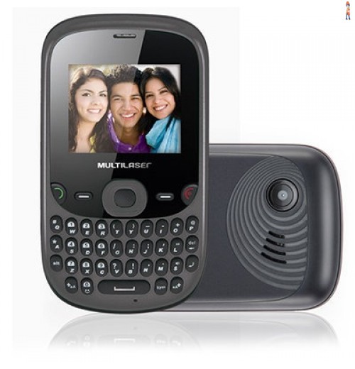 Celular Multilaser Fit P3196 Desbloqueado Preto/Cinza