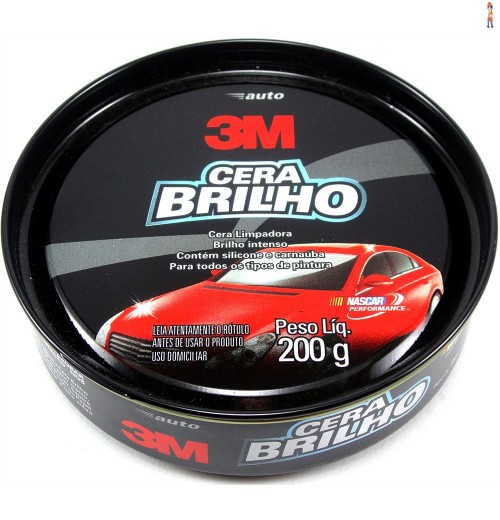 Cera Automotiva - CERA BRILHO - 3M -  200g - cod: LB0062