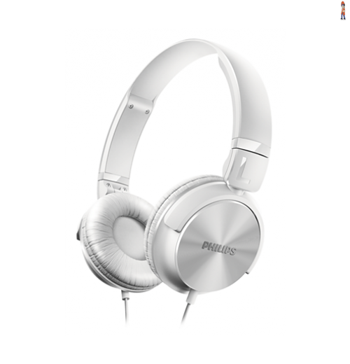 Fone de Ouvido Supra Auricular Branco - Philips - cod: Shl3060