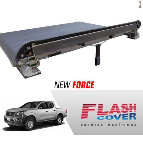 Capota Maritima FlashCover NewForce Nissan FRONTIER NP 300 CD C/GRA BNF  Capota: BN924F