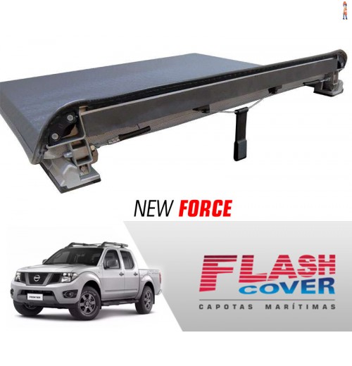 Capota Maritima FlashCover NewForce Nissan FRONTIER SEL D40 CD 09/2015 BNF  Capota: BN123F