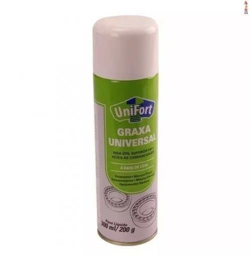Graxa Adesiva - UNIFORT - Spray 200G/300ML - cod: 9850.400.200