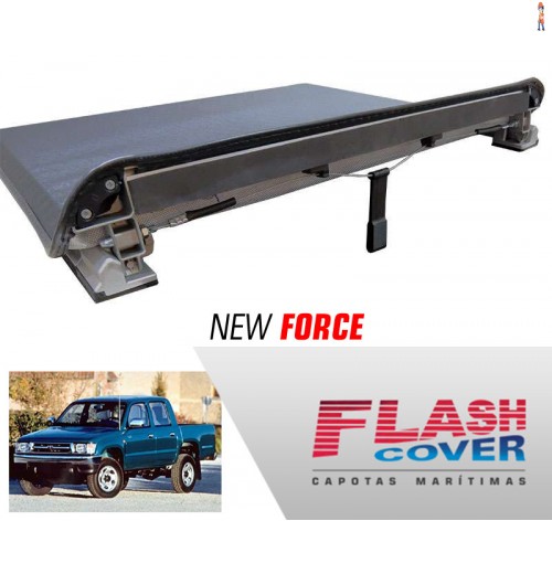 Capota Maritima FlashCover NewForce Toyota HILUX CD 98/2001 BNF  Capota: BN065F