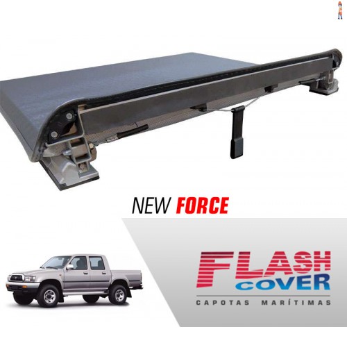 Capota Maritima FlashCover NewForce Toyota HILUX CD 98/2004 BNF  Capota: BN061F