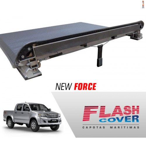 Capota Maritima FlashCover NewForce Toyota HILUX CD C/GRA ORIG 05/2015 BNF  Capota: BN920F