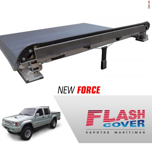 Capota Maritima FlashCover NewForce Mitsubishi L200 S/GRA C/SA D 95/2003 BNF  Capota: BN060F