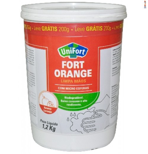 Limpa Mãos - Fort Orange 1,2Kg - Unifort - cod: 9850.300.250
