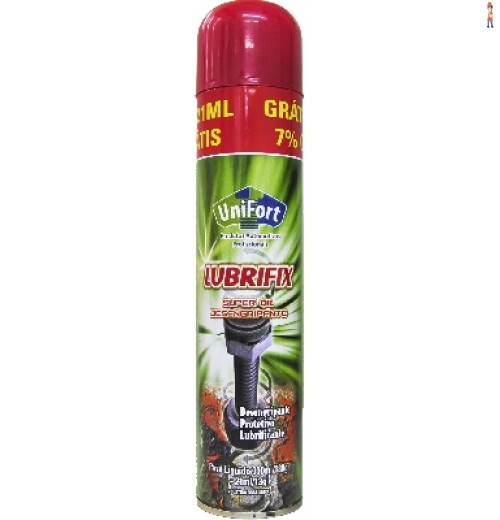 Desengripante - LUBRIFIX - UNIFORT - Spray 300ML/200G - Grátis 21ml - cod: 9850.116.000