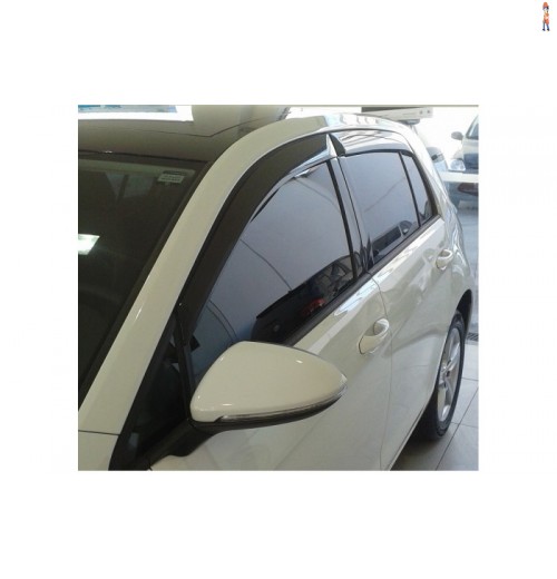 Calha de Chuva (Defletor) TGPoli p/ VOLKSWAGEN NOVO GOLF HATCH 14/17 - 4 Portas - Cód: 22.016