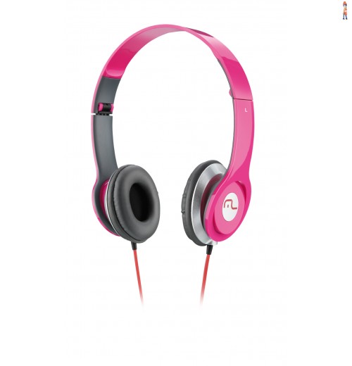 Fone de Ouvido Multilaser Headfone Rosa P2 - PH068
