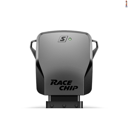 RaceChip Chiptuning "S" a versão básica. Perfomance sólida e confiável. Até +20% de potência, até +20% de torque, até +10% menos consumo, 5 mapeamentos selecionáveis