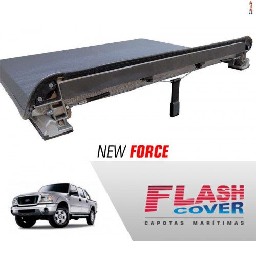 Capota Maritima FlashCover NewForce Ford RANGER LMT CD 03/2011 BNF  Capota: BN028F