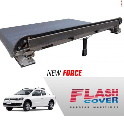 Capota Maritima FlashCover NewForce VW SAVEIRO CD C/GAN 2014/ BNF  Capota: BN189F
