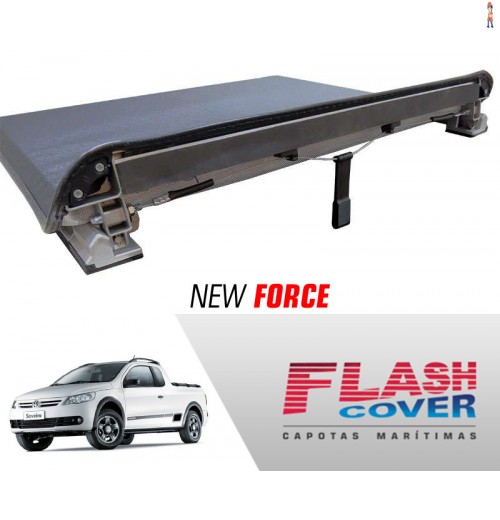 Capota Maritima FlashCover NewForce VW  SAVEIRO CE S/GAN 2010/ BNF  Capota: BN154F