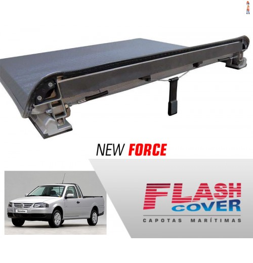 Capota Maritima FlashCover NewForce VW  SAVEIRO S/GRA C/STP 98/2009 BNF  Capota: BN152F
