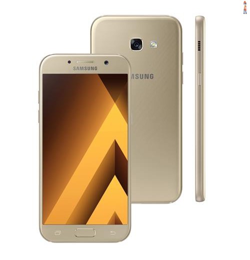 Smartphone Samsung Galaxy A5 2017 A520F/DS Dourado com 64GB, Dual Chip, Tela 5.2" FHD, 4G, Câmera 16MP, Android 6.0, Processador Octa Core e 3GB RAM