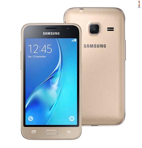 Smartphone Samsung Galaxy J1 Mini Duos Dourado com Dual Chip, Tela 4.0", 3G, Câmera de 5MP, Android 5.1 e Processador Quad Core de 1.2 GHz