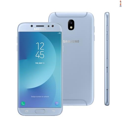 Smartphone Samsung Galaxy J7 Pro Azul com 64GB, Tela 5.5", Câmera 13MP, Dual Chip, NFC, Android, 7.0, Processador Octa Core e 3GB RAM