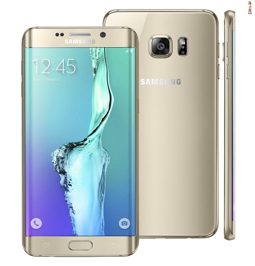 Smartphone Samsung Galaxy S6 Edge Plus SM-G928G Dourado com 32GB, Tela de 5.7", Android 5.1, 4G, Câmera 16 MP e Processador Octa Core